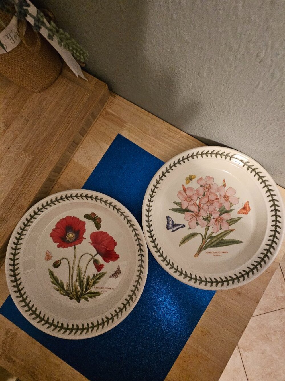 Portmeirion Botanic Garden 2 Plates 8 Inches